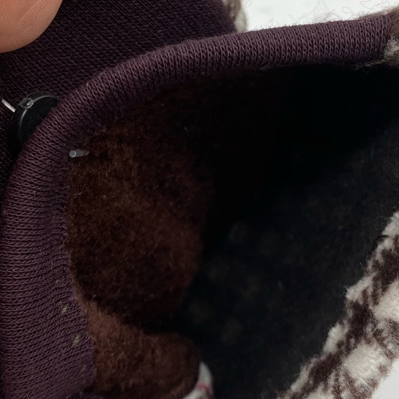 SALE Brown Plaid Tech Touch Gloves NWT - Picture 3 of 3